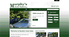 Desktop Screenshot of murphysautosalesinc.com